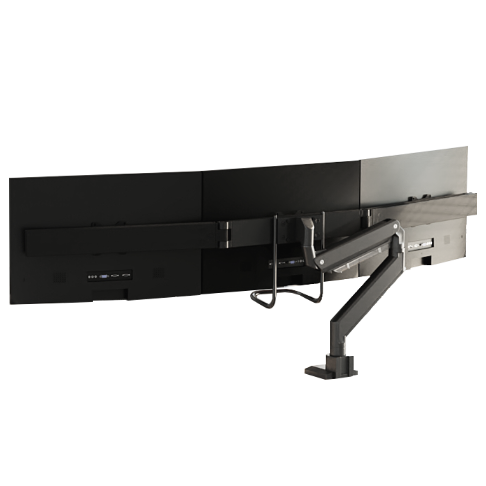Alberenz® Monitorbeugel voor 3 Schermen