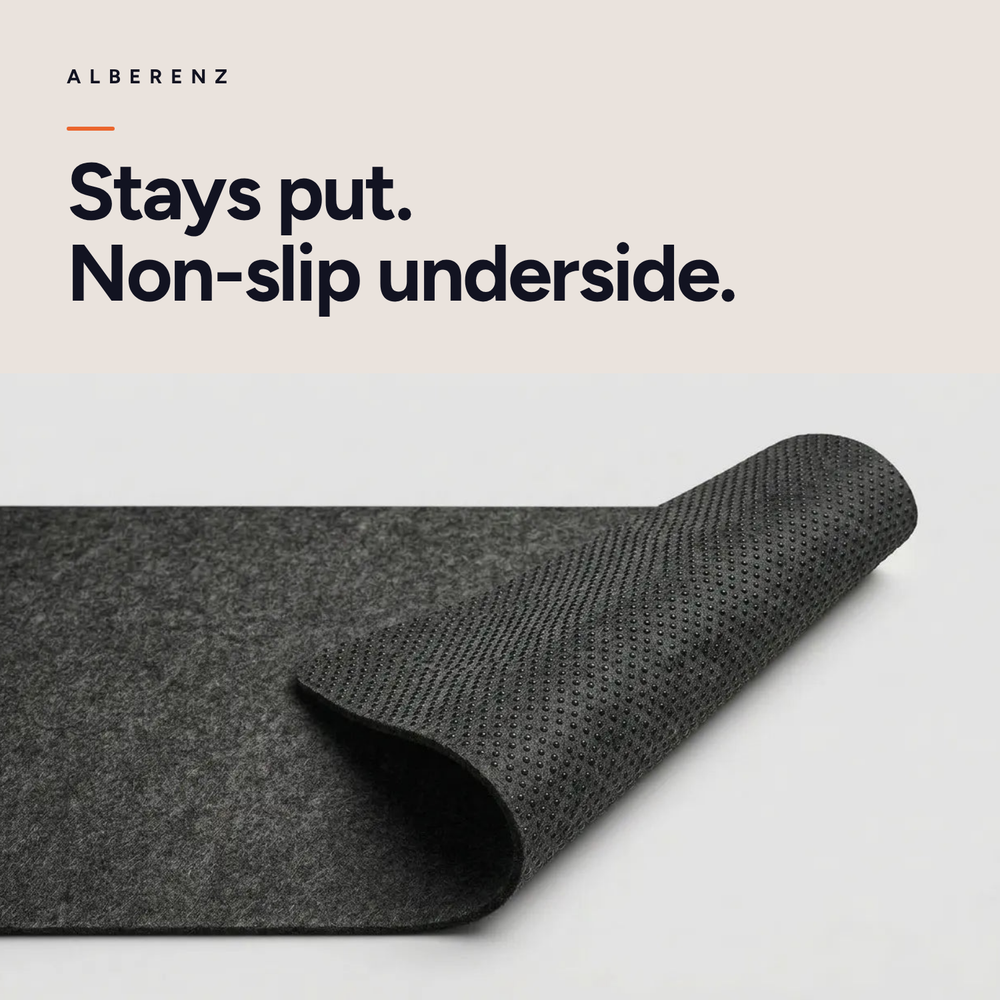 Desk pad - 30x90 cm - Dark Grey