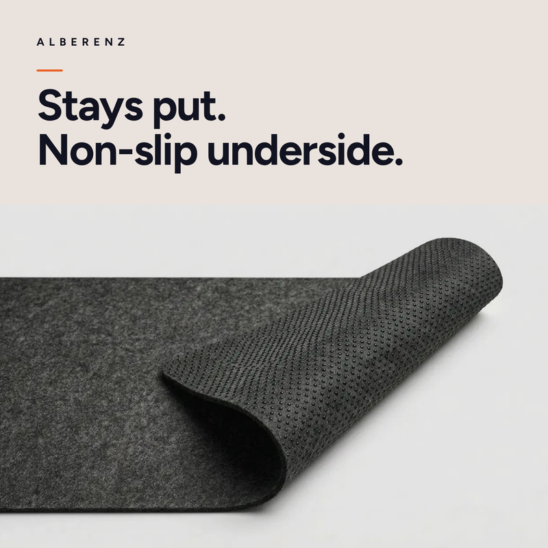 Desk pad - 30x90 cm - Dark Grey