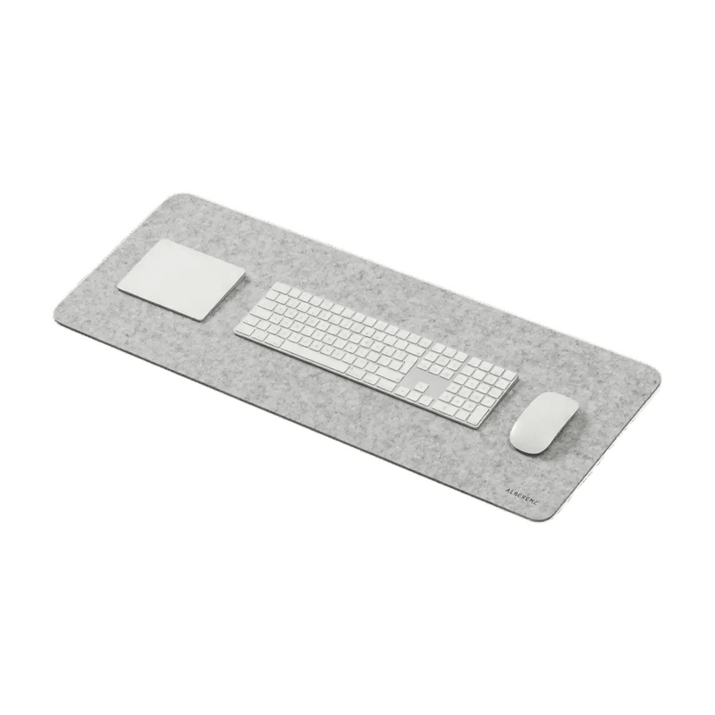 Bureaumat - 30x90 cm - Lichtgrijs