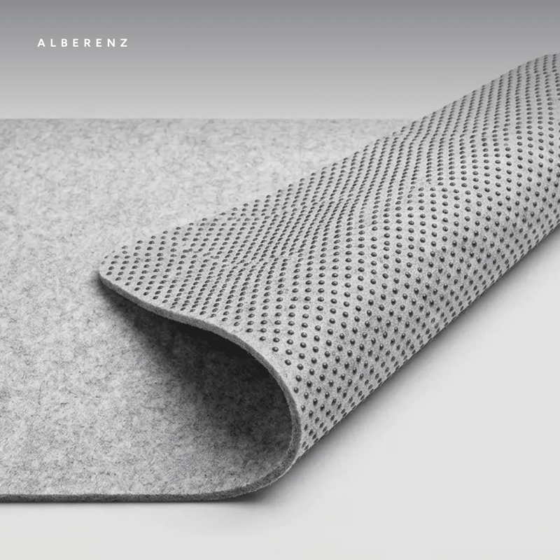 Bureaumat - 30x90 cm - Lichtgrijs