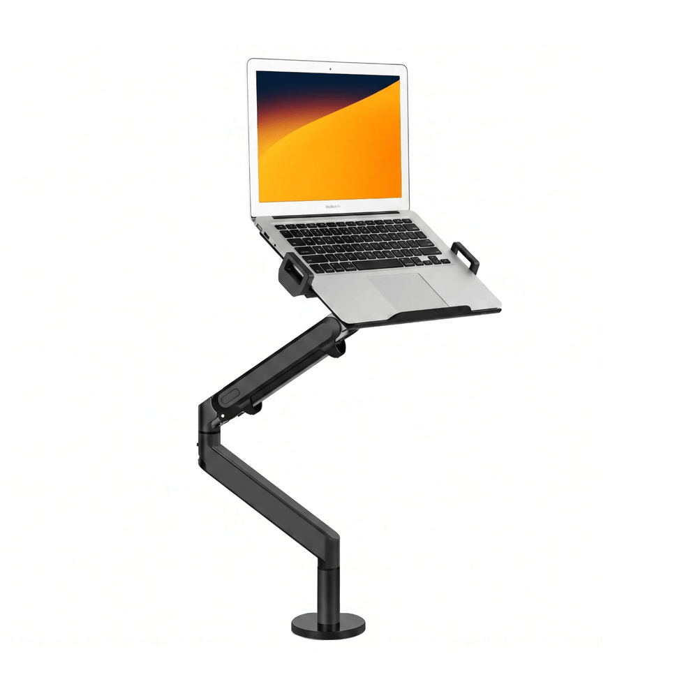 Alberenz® Brazo para Laptop con Resorte de Gas - Gris Oscuro