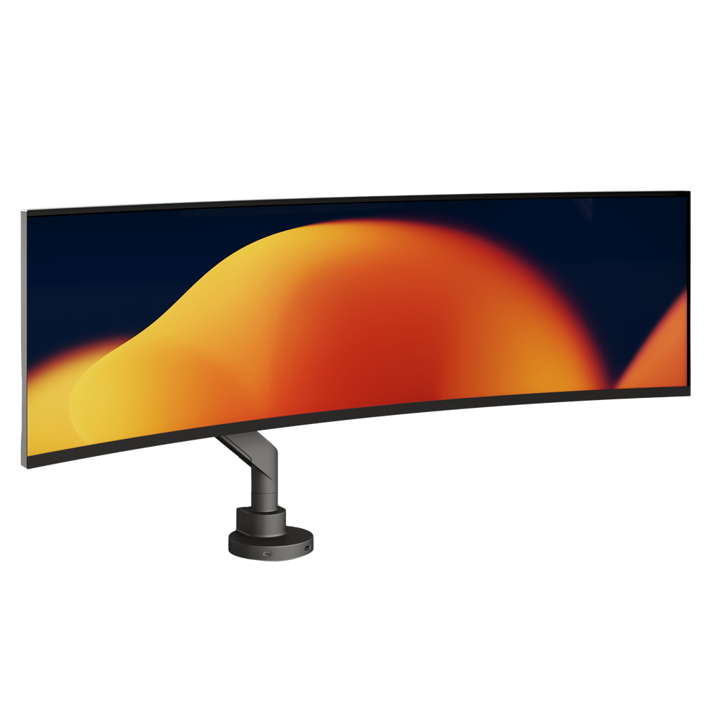 Alberenz® Schwéier Pflicht Gasfeder Monitor Halterung (bis zu 57 Zoll)