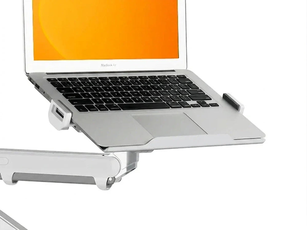 Alberenz® Ramię do laptopa z gazową sprężyną, srebrne