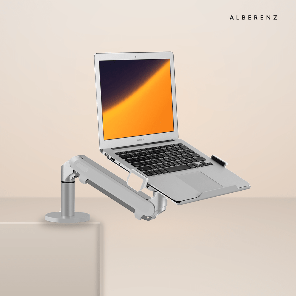 Alberenz® Laptop Aarm Gasfeder Sëlwer
