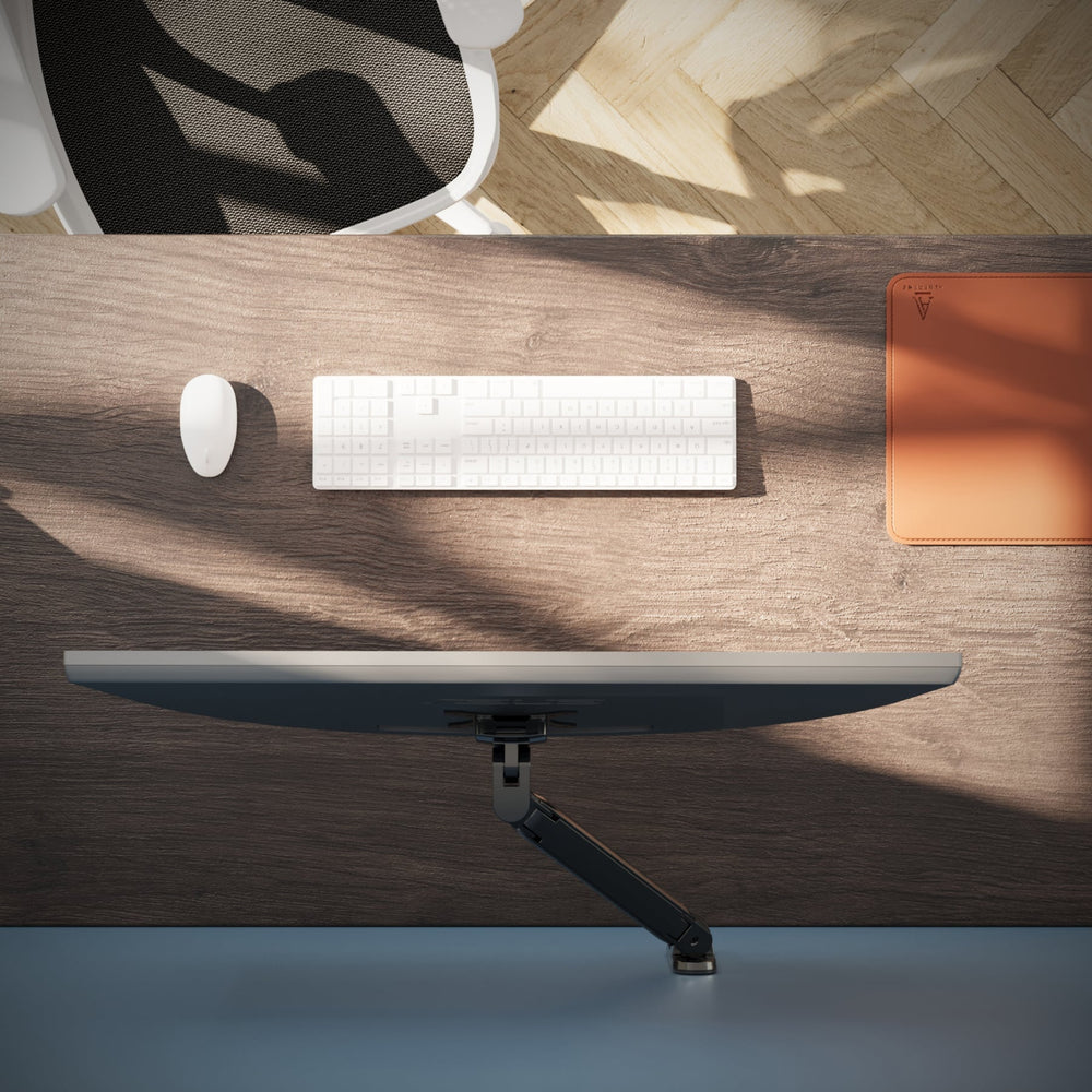 Alberenz® Monitorbeugel Wand Gasveer Donkergrijs