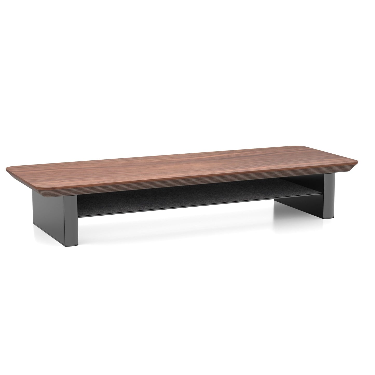 Alberenz® Walnut Wooden Monitor Riser - 1 Monitor - Alberenz -
