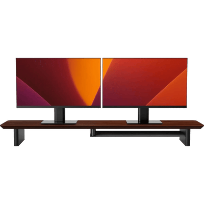 Walnut Monitor Riser
