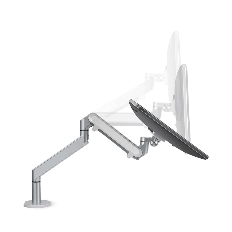 Alberenz® Single Monitor Arm Gas Spring Silver