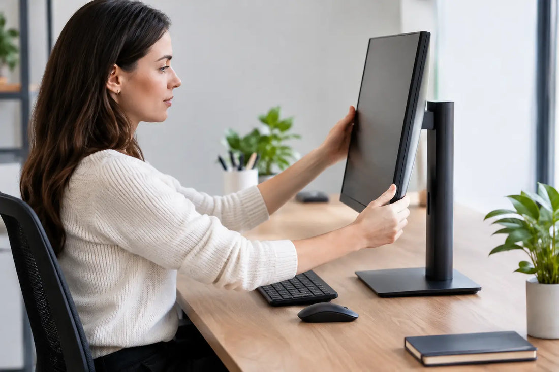 How to Prevent Monitor Wobble at Your Desk