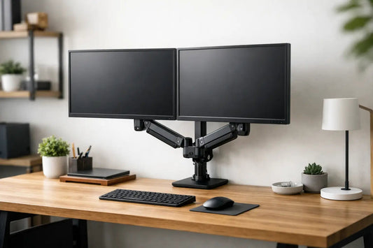Do Monitor Mounts Save Desk Space? The Real Answer - Alberenz