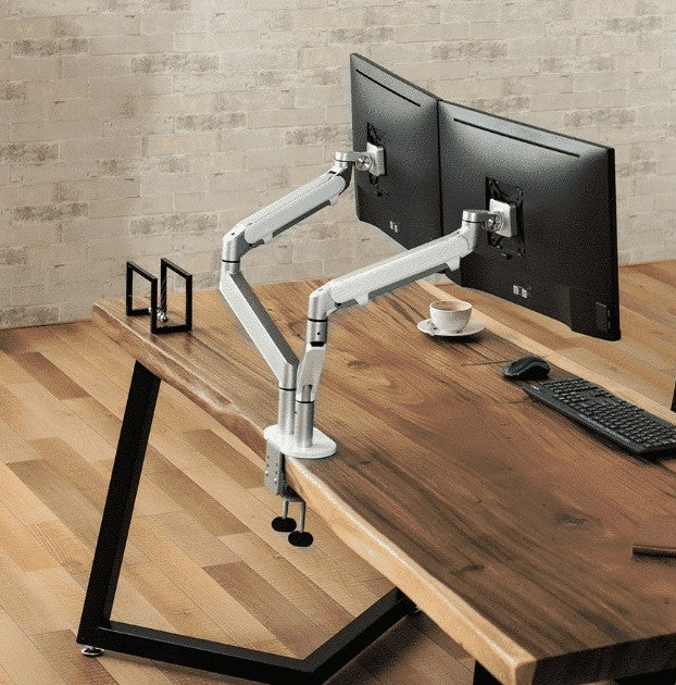 Early Riser Monitor Monitor arm VS monitor riser guide – Alberenz