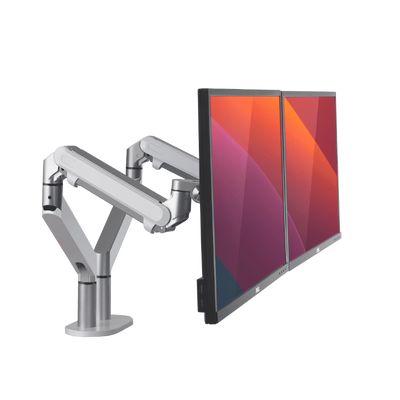 Ramię do dwóch monitorów