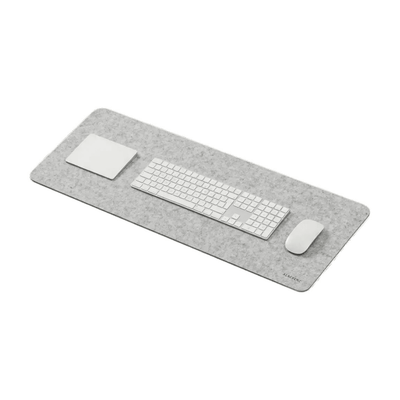 Alfombrilla de escritorio, gris claro