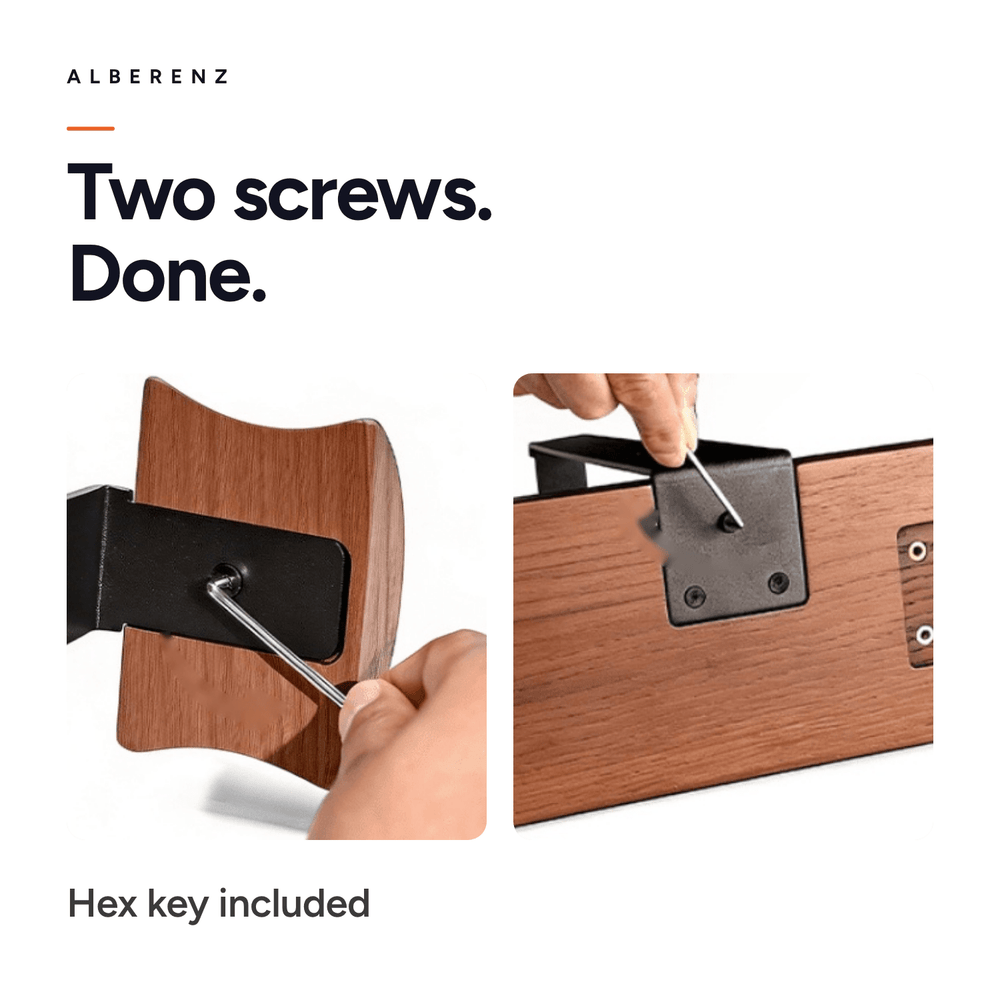 Alberenz® Fejhallgató-tartó Kontrollertartókkal - Dió