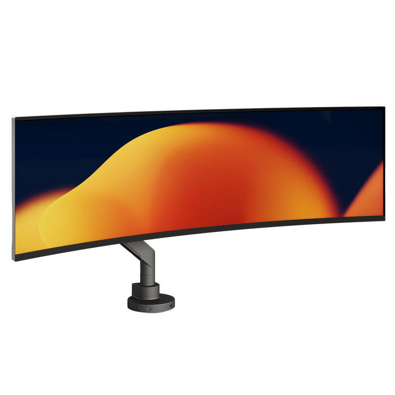 Alberenz® Schwéier Pflicht Gasfeder Monitor Halterung (bis zu 57 Zoll)