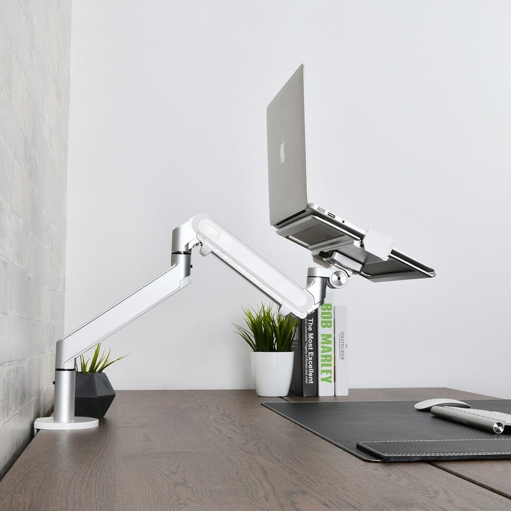 Alberenz® Laptop Arm Gas Spring Silver