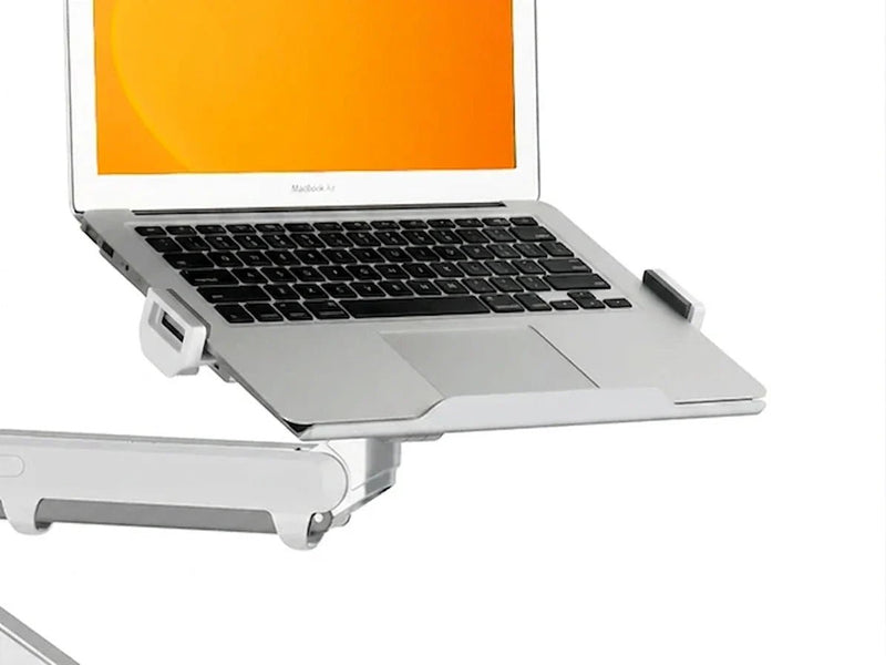 Alberenz® Ramię do laptopa z gazową sprężyną, srebrne