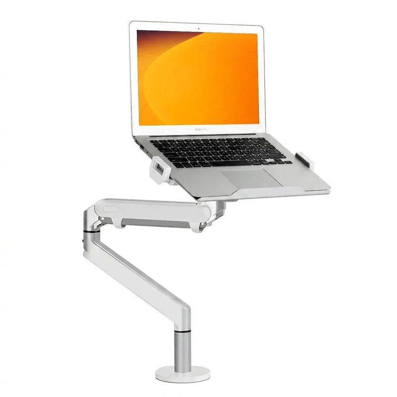 Alberenz® Ramię do laptopa z gazową sprężyną, srebrne