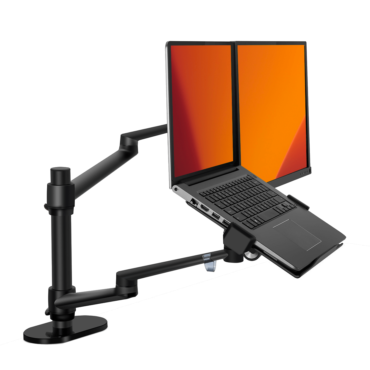 Alberenz® Laptop Monitor Arm Black - Alberenz - 