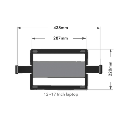 Alberenz® Laptop Monitor Arm Black - Alberenz - 