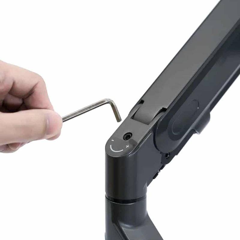 Alberenz® laptop monitor arm with gas spring black