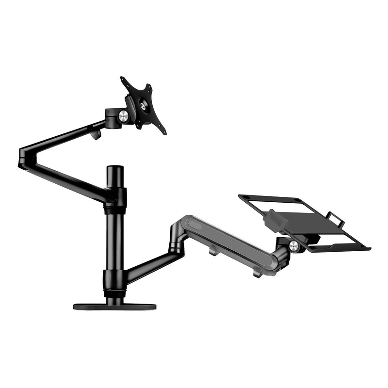 Alberenz® laptop monitor arm with gas spring black