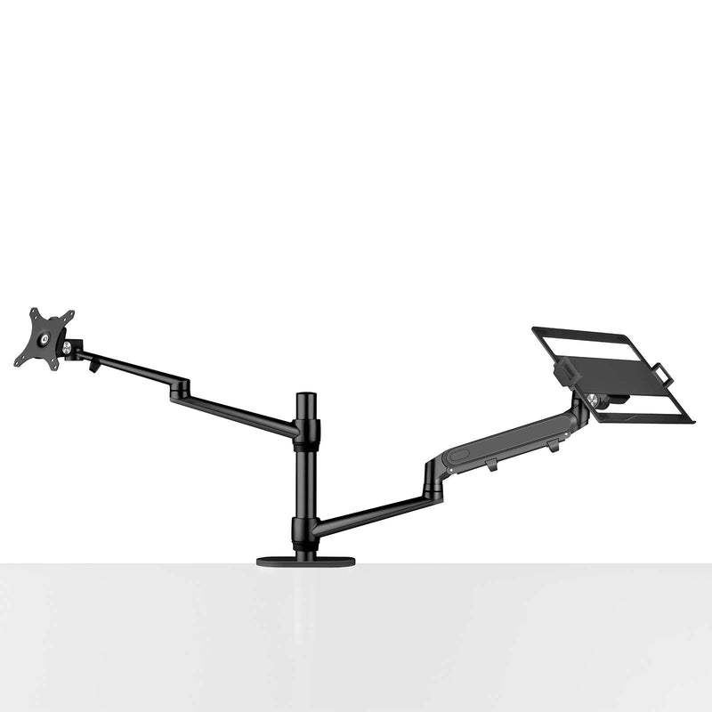 Alberenz® laptop monitor arm with gas spring black