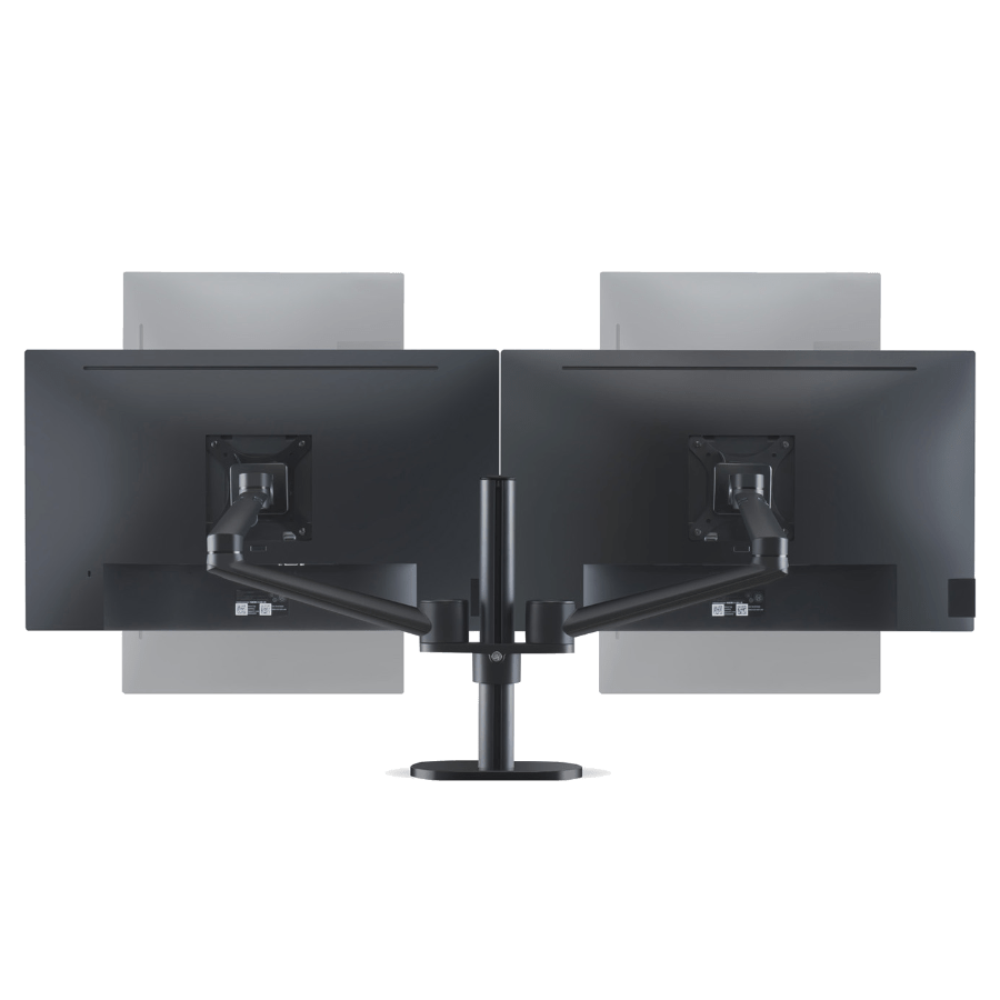 Alberenz Monitor Mount for 2 Screens Black - Alberenz - 