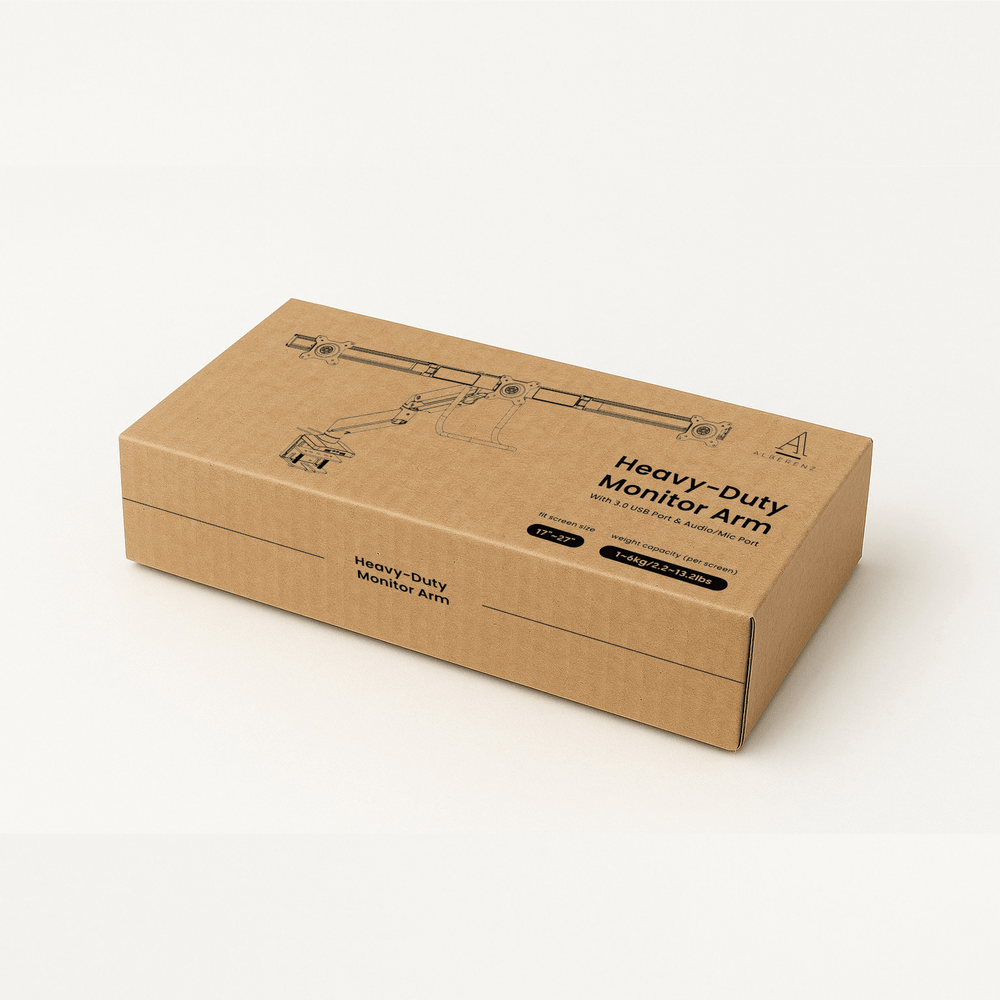 Alberenz® Monitorbeugel voor 3 Schermen