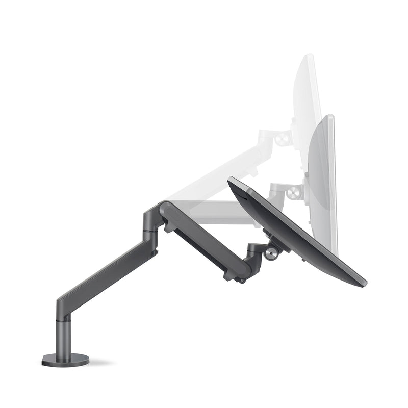 Alberenz® Enkele Monitorarm Gasveer Donkergrijs