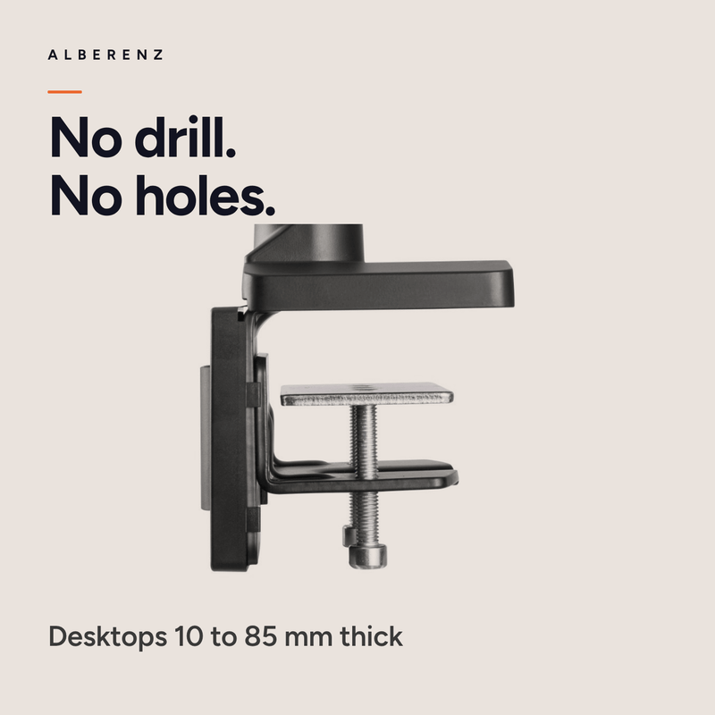 Uchwyt do monitorów Alberenz® na 3 ekrany