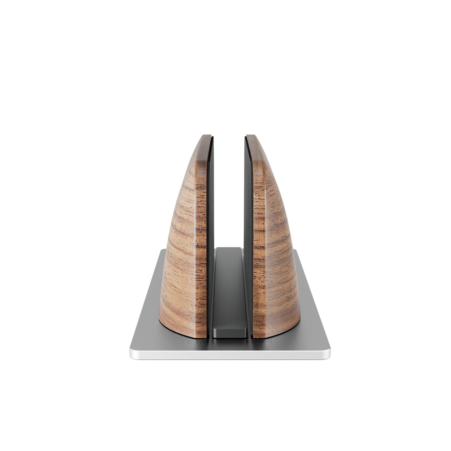 Alberenz® Walnut Vertical Laptop Holder - Sleek & Functional Design - Alberenz - 