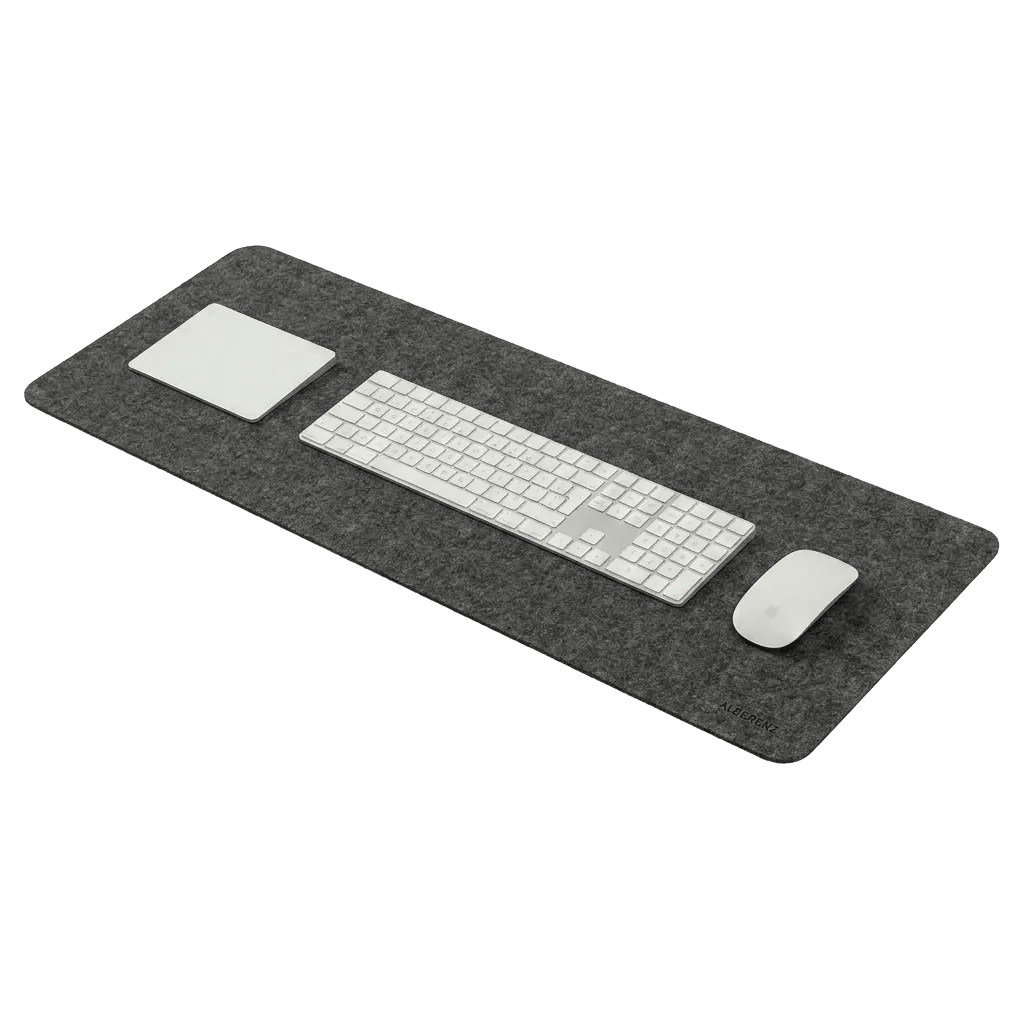 Desk pad - 30x90 cm - Dark Grey - Alberenz - 