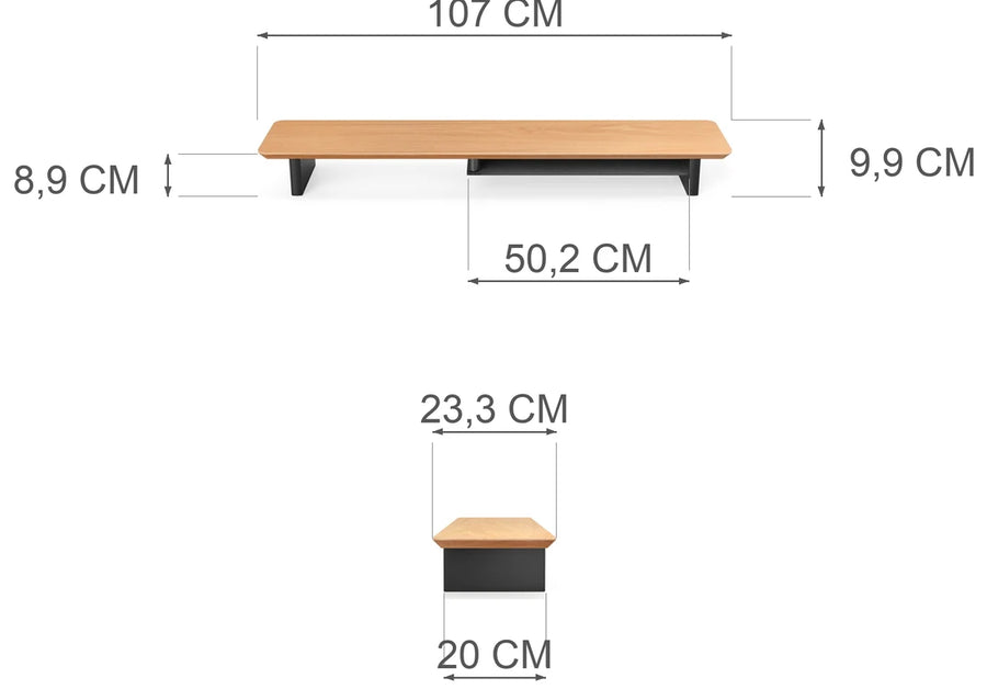 Passer den til dit skrivebord?